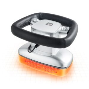 chiropractic massager, 400 4600rpm variable speed professional vibrating massager, handheld chiropractic orbital body massager for back, neck, shoulder muscle relief