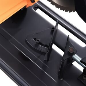 chop saw, 7 1/4 in stainless steel cold cut blade, 1200 w motor, 4000 r/min speed, 0 45° adjustable cutting angle, metal cutting chop saw for metal square and flat tubes, i shaped steels