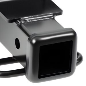class 3 trailer hitch, 2 inch receiver, 6000 lbs, q345b steel tube frame, compatible with 2020 2024 toyota rav4, multi fit hitch to receive ball mount, cargo carrier, bike rack, tow hook, black