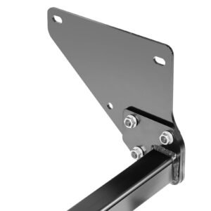 class 3 trailer hitch, 2 inch receiver, 6000 lbs, q345b steel tube frame, compatible with 2020 2024 toyota rav4, multi fit hitch to receive ball mount, cargo carrier, bike rack, tow hook, black
