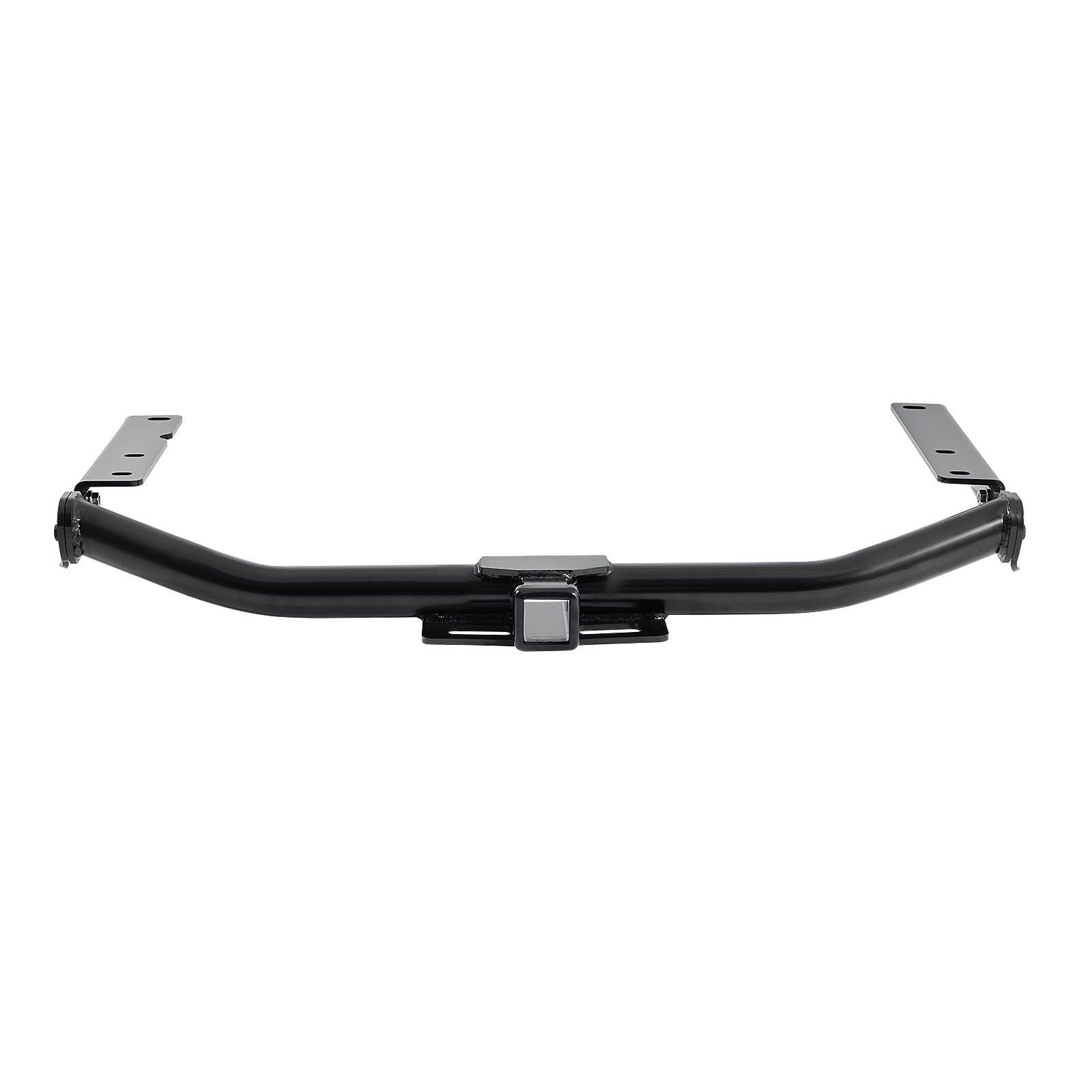class 3 trailer hitch, 2 inch receiver, compatible with 2014 2019 toyota highlander, q345b steel tube frame, multi fit hitch to receive ball mount, cargo carrier, bike rack, and tow hook, black