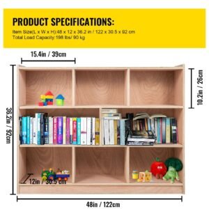 classroom storage cabinet plywood 8 section preschool storage shelves 36 inch high classroom cabinet storage with casters