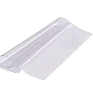 Clear Table Cover Protector, 12" x 12"/305 x 305 mm Table Cover, 1.5 mm Thick PVC Plastic Tablecloth, Waterproof Desktop Protector for Writing Desk, Coffee Table, Dining Room Table