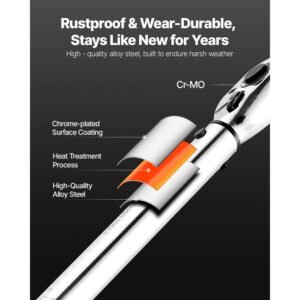 click torque wrench set, 3/8 inch drive, 5 60 n.m / 3.7 44.3 lbf.ft, dual direction, 72 tooth, ±3% high precision, with sockets, bits, extension bar, spark plug sockets, adapter, orange