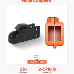 collar coupler lock, fits 2 & 2 5/16 inch demco cast head couplers, trailer hitch lock with 3 keys secures security chains, rust resistant, anti theft rv trailer locks for rv, trailer, boat