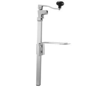 commercial can opener, heavy duty manual tabletop cans opener for cans up to 11.8 in height, height adjustable professional can openers with stainless steel blade, for restaurant & food store