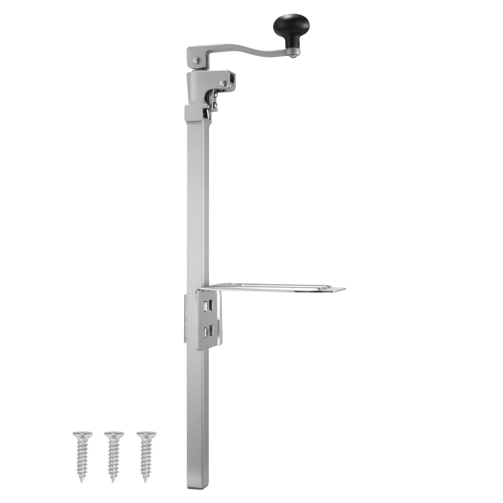 commercial can opener, heavy duty manual tabletop cans opener for cans up to 15.75 in height, height adjustable professional can openers fixed with screws, for restaurant, hotel, and food store