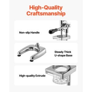 commercial french fry cutter, stainless steel fried potato strips squeezer, long french fries maker with pull out extruder, manual mashed potato squeezer machine for restaurants & home kitchen
