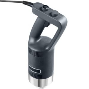 commercial immersion blender, 750w 12" heavy duty hand mixer, variable speed kitchen stick mixer with 304 stainless steel blade, multi purpose portable mixer for soup, smoothie, puree, baby food