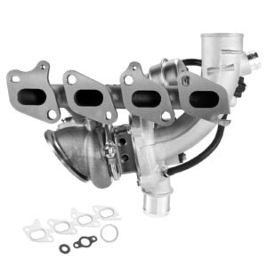 Complete Turbo Turbocharger Chevy Chevrolet Cruze 2011-2015 with Gasket Kit and Solenoid Valve, Sonic 2012-2020 & Trax 2013-2021 & Buick Encore 2013-2021 Turbo Charger Compatible 1.4L