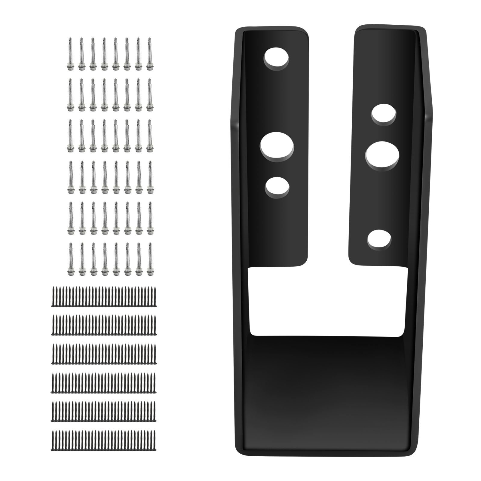 concealed joist hanger, 2"x4" outdoor accent concealed flange, pack of 24 concealed joist bracket, q235 steel plate powder coated concealed face mount joist hanger inner 40x91 mm for beam swing
