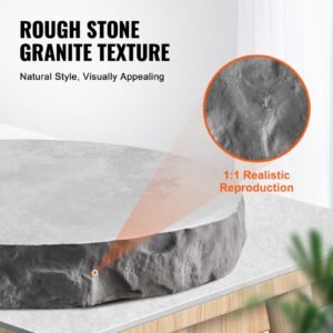 concrete stamps, 91 x 3 inch, concrete molds rectangular polyurethane stamp stone tile texture mat, slate floor imprint seamless stamp mat concrete texturing skin for outdoor decorative, blue