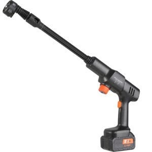 cordless pressure washer, 652 psi 1.0 gpm portable power cleaner, handheld high pressure car washer gun with 4.0ah battery, charger, 6 in 1 nozzle, for home/floor cleaning & watering
