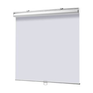 Cordless Roller Shades, 34 x 72 in, Pull Down Blackout Blinds for Windows Room Darkening, Thermal Insulated, Easy to Install, Blackout Roller Shades for Bedroom, Bathroom, Home, Office, White