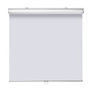 cordless roller shades, 34 x 72 in, pull down blackout blinds for windows room darkening, thermal insulated, easy to install, blackout roller shades for bedroom, bathroom, home, office, white