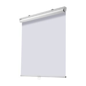 cordless roller shades, 34 x 72 in, pull down blackout blinds for windows room darkening, thermal insulated, easy to install, blackout roller shades for bedroom, bathroom, home, office, white