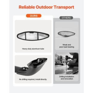 cross bars roof racks, 165lbs capacity, compatible with toyota highlander 2014 2019 xle, limited, se with flush roof rails, heavy duty aluminum crossbar racks roof rail rooftop luggage canoe