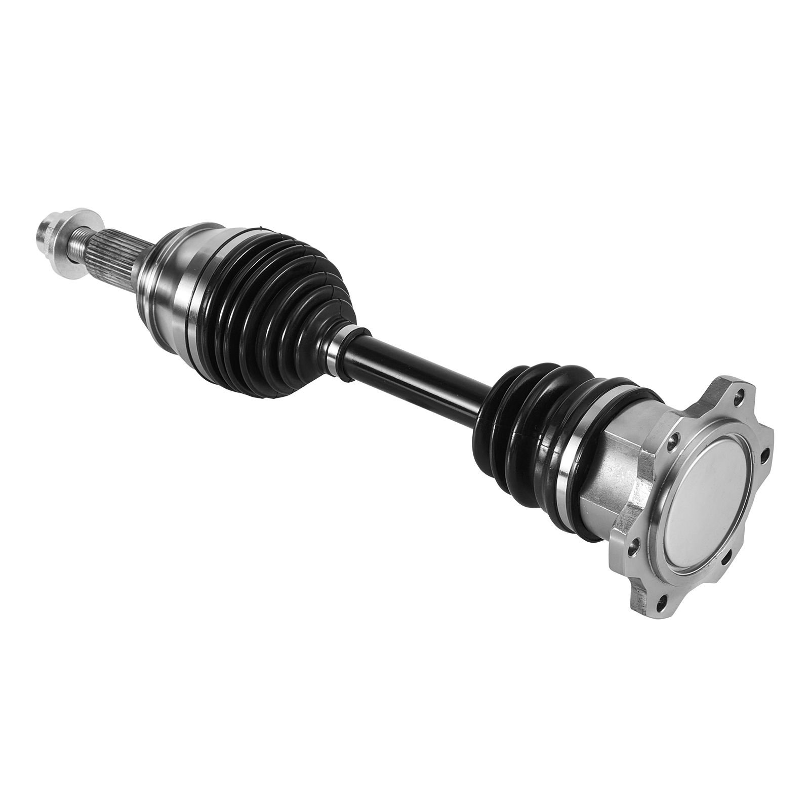 cv axle shaft assembly, front left or right side (driver or passenger side), automotive replacement cv joint axle compatible with 1999 2006 chevrolet silverado 1500, alloy steel & carbon steel