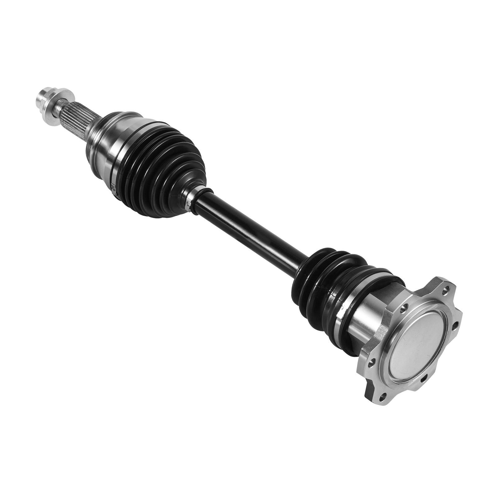 cv axle shaft assembly, front left or right side (driver or passenger side), automotive replacement cv joint axle shaft compatible with 2007 2020 cadillac escalade, alloy steel & carbon steel