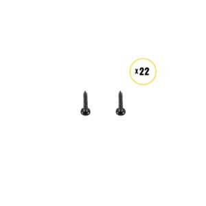 deck balusters, 10 pack metal deck spindles, 44"x0.5" staircase baluster with screws, iron deck railing for wood and composite deck, stylish black baluster for outdoor stair deck porch