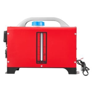 diesel air heater, 8 kw dc12 24v, fast heating diesel parking heater with remote control and black lcd switch, low noise, pre heating function, for rv, truck, camper, van, boat and trailer