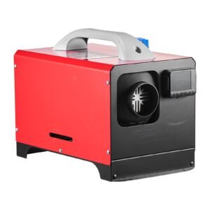 diesel air heater, 8 kw dc12 24v, fast heating diesel parking heater with remote control and black lcd switch, low noise, pre heating function, for rv, truck, camper, van, boat and trailer