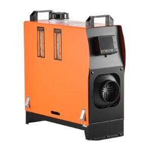 diesel air heater, 8 kw dc12 24v, fast heating diesel parking heater with remote control and color digital display, low noise, voice announcement, for rv, truck, camper, van, boat and trailer