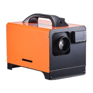 diesel air heater, 8 kw dc12 24v, fast heating diesel parking heater with remote control and square color digital display, low noise, voice announcement, for rv, truck, camper, boat and trailer