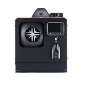 diesel air heater, 8 kw dc12 24v, fast heating diesel parking heater with remote control and square color digital display, low noise, voice announcement, for rv, truck, camper, boat and trailer