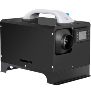 Diesel Air Heater 8KW, All in One 12V Truck Heater, Parking Heater with Black LCD, Remote Control, Fast Heating Diesel Heater for RV Truck, Boat, Bus, Car Trailer, Motorhomes