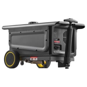 diesel heater, 8kw, dc 12v/24v, all in one portable diesel air heater with bluetooth app control, remote control and lcd screen, trolley design, 1.3 gal fuel tank for trucks, vans, rvs, campers