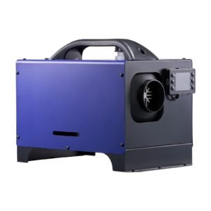 diesel heater, 8kw, dc 12v/24v, all in one portable diesel air heater with remote control and lcd display, fast heating low noise, 1.3 gal fuel tank for vehicles, rvs, vans, tractors and trucks