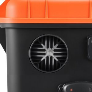 diesel heater, 8kw, dc 12v/24v, all in one portable diesel air heater with remote control and lcd screen, fast heating low noise, 1.1 gal fuel tank for trucks, vans, rvs, campers, and garages