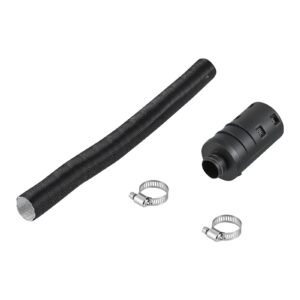 Diesel Heater Intake Pipe Kit, 0.98 inch Car Air Parking Heater Ducting Pipe Hose Tube, Stretchable & Bendable Car Air Intake Filter Silencer Hose Pipes Kit for 2KW 5KW 8KW Diesel Heaters