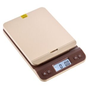 digital shipping postal scale, 0.1 oz high accuracy, 88 lbs postal scale with hold/tare/auto off function, flip holder design & easy calibration, fit for home and office use, battery included