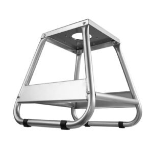 dirt bike stand, 1100 lbs load capacity dirtbike pit stand, universal non slip off road steel heavy duty dirtbike maintenance lift, moto box stand for motorcycle & powersports maintainence