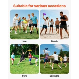 disc golf set, 8 pack disc golf starter set, beginners flying discs for full body strength training, with putter, mid range, driver, pdga approved, for outdoor backyard, lawn, beach, and park