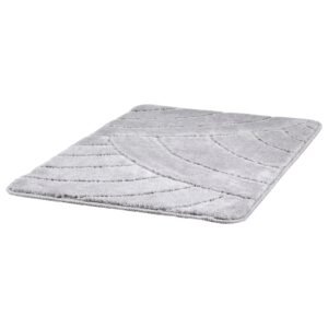 door mat, 35.83 x 24.02 inch, front door mat outside entrance with non slip tpr backing, dirt resistant & absorbent, easy to clean, low profile doormat for for entryway, patio, porch, grey