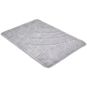 door mat, 35.83 x 24.02 inch, front door mat outside entrance with non slip tpr backing, dirt resistant & absorbent, easy to clean, low profile doormat for for entryway, patio, porch, grey