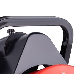 drain cleaner machine 50ft x 1/2 inch, manual feed sewer snake auger with 4 cutters & air activated foot switch for 2" to 4" pipes