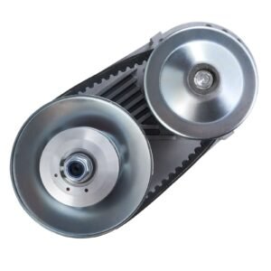 drive clutch, 2 8hp engine, 2000 rpm high strength drive clutch with asymmetric designed wheels & robust rubber belt, sturdy & durable clutch with full accessories, fit for various engines