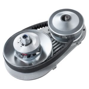 drive clutch, 2 8hp engine, 2000 rpm high strength drive clutch with asymmetric designed wheels & robust rubber belt, sturdy & durable clutch with full accessories, fit for various engines