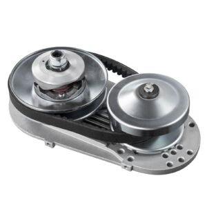 drive clutch, 2 8hp engine, 2000 rpm high strength drive clutch with asymmetric designed wheels & robust rubber belt, sturdy & durable clutch with full accessories, fit for various engines