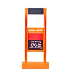 drywall carrier, 2 pack plywood carriers handles, abs plastic panel carrier tool with 176 lbs load bearing, lift and carry panel mover for plywood, drywall, particleboard, tempered glass