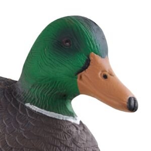 duck decoys, realistic floating duck decoys, weight forward swim, plastic duck hunting decoy outdoor for hunting, for pool, pond, and lake, garden yard decoration, easy to carry and use, 6 pack