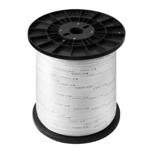 durable polyester pull cord, width 0.5" & length 5249ft, max load 1250 lbf, measurement marks, perfect for organizing cables, packaging, garden work & electrical jobs