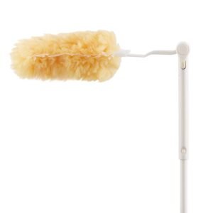 duster refills, heavy duty dusters for cleaning, 3 ft extendable handle with 10 refills, reusable non woven fabric 360° cleaning kit for dusting furniture, blinds, ceiling fans, walls, corners