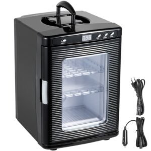 Egg Incubator and Hatcher 25L Black Reptile Egg Incubator 5-42 Celsius Scientific Hatcher Heating Bright LED Digital Display For Small Animals