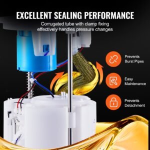 electric fuel pump module assembly, compatible with pontiac vibe 2005 2010, toyota corolla 2005 2018, toyota matrix 2005 2013, 1.8l 2.4l, replace e3781m, mu1718, f2792a, fg1640, fg0938, fg1299