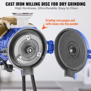 electric grain mill grinder, 3000w spice grinders, commercial corn mill with funnel, thickness adjustable powder machine, heavy duty feed flour cereal mill wheat grinders, dry grinder